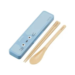 Set Baguettes Et Cuillère Totoro Bleu - Mon Voisin Totoro