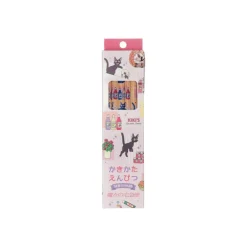 Set de 12 Crayons 2B Jiji & Kiki Shopping - Kiki la petite sorcière