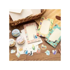 Set de stickers Break Time Fleurs - Le Château ambulant