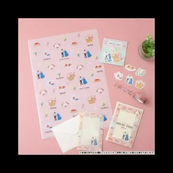 Set de stickers Break Time Fleurs - Le Château ambulant