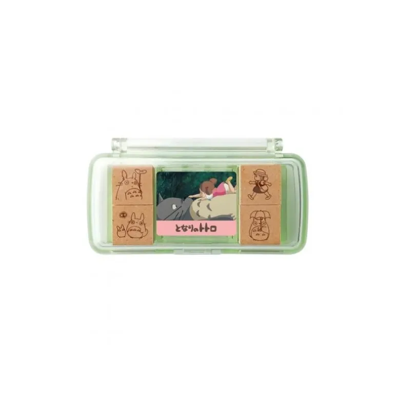 Set de Tampons Rouge Totoro & Mei - Mon Voisin Totoro