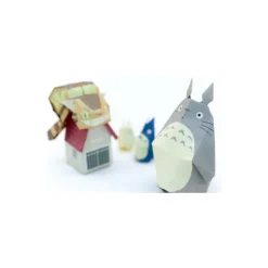 Set Origami Totoro devant la maison - Mon Voisin Totoro