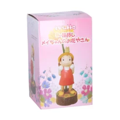 Statue Soliflore Mei & Totoro Blanc - Mon Voisin Totoro