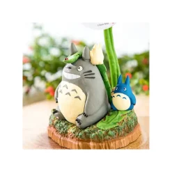 Statue Totoro et ses amis sous un pissenlit - Mon Voisin Totoro