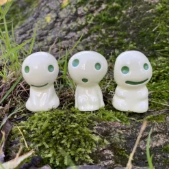 Statuette Kodama B & 1 Blind Pierre de Pouvoir - Princess Mononoké