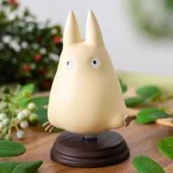 Statuette Totoro blanc sautant - Mon Voisin Totoro