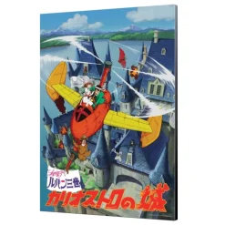 Tableau 01 - Lupin dans un avion - Le Château de Cagliostro