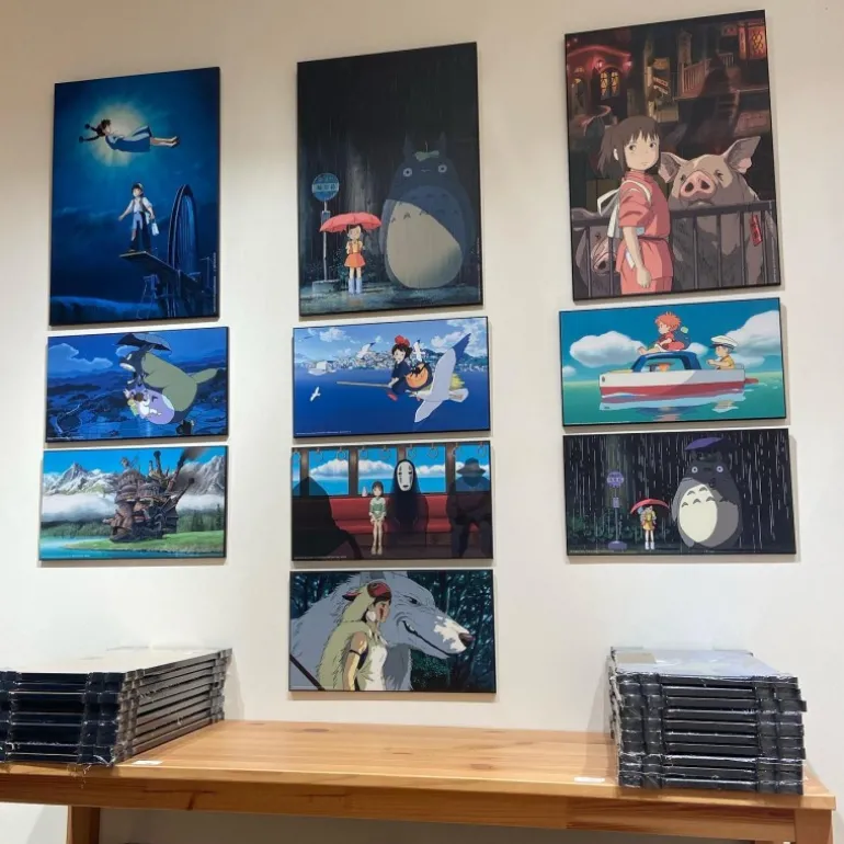 Tableau 35x50 Ghibli - Le Château dans le ciel