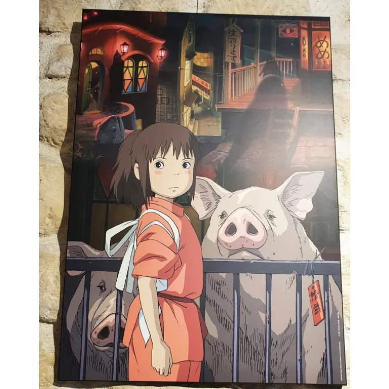 Tableau 35x50 Ghibli - Le Voyage de Chihiro
