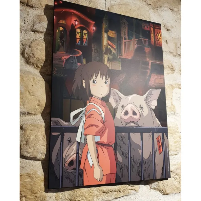 Tableau 35x50 Ghibli - Le Voyage de Chihiro