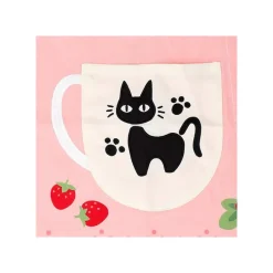 Tablier Jiji Fraises 84 x 61,5 cm - Kiki la petite sorcière