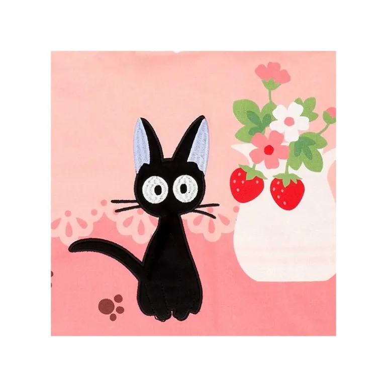 Tablier Jiji Fraises 84 x 61,5 cm - Kiki la petite sorcière