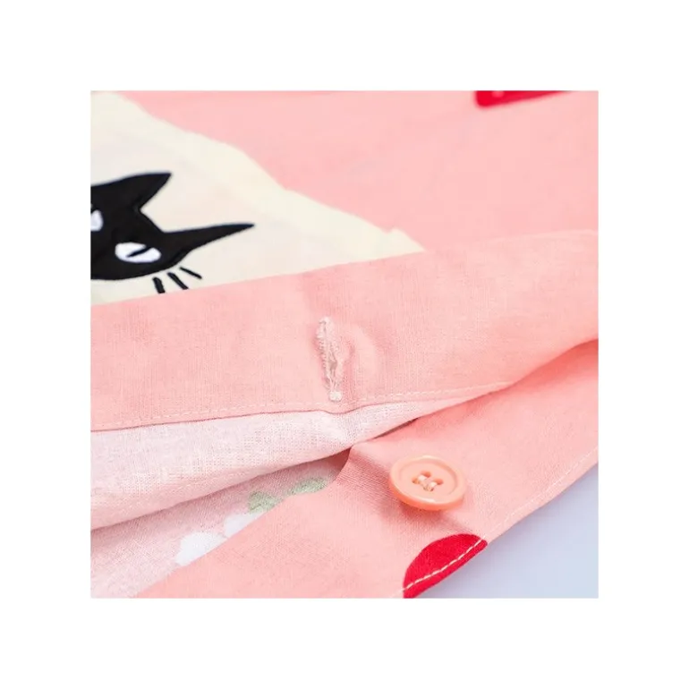 Tablier Jiji Fraises 84 x 61,5 cm - Kiki la petite sorcière