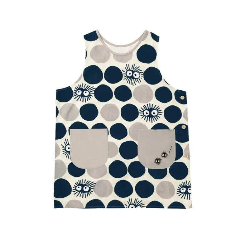 Tablier Motif Noiraudes 84 x 61,5 cm - Mon Voisin Totoro