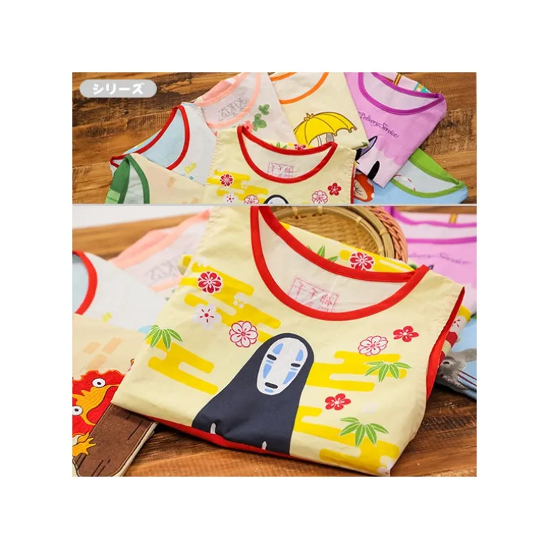 Tablier Motif Noiraudes 84 x 61,5 cm - Mon Voisin Totoro