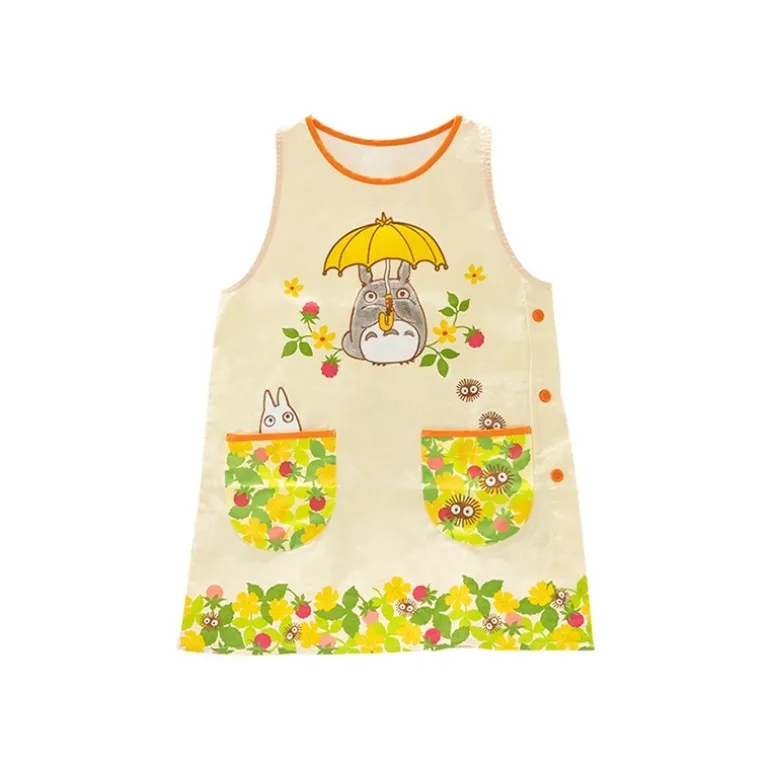 Tablier Totoro Champs de Fleurs 84 x 61,5 cm - Mon Voisin Totoro