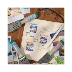 Tampon dateur Art Deco - Kiki la petite sorcière