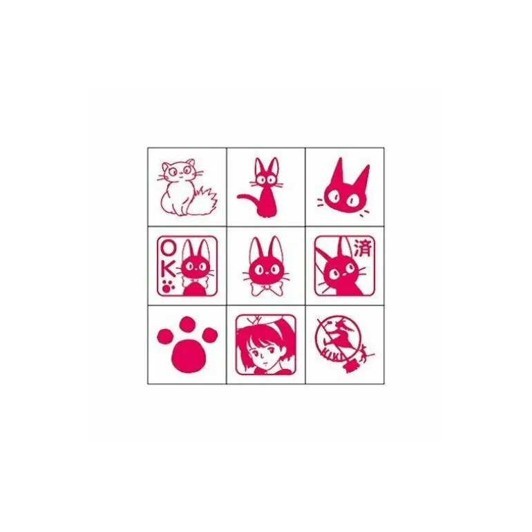 Tampons Jiji et Compangie - Kiki la petite sorcière