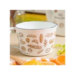 Tasse à mesurer émail Viennoiseries 450ml - Kiki la petite sorcière