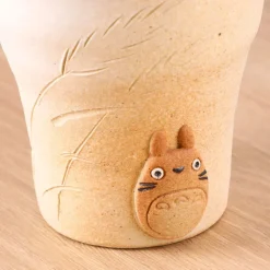 Tasse faite main blanche Shigariki Totoro - Mon voisin Totoro
