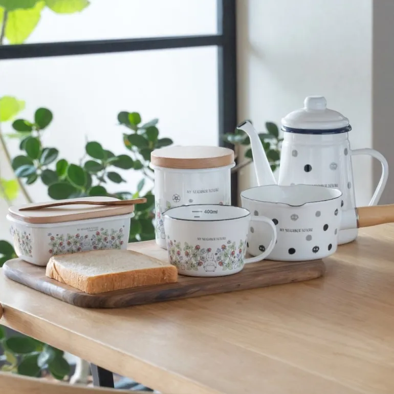 Théière émail Noiraudes 1,1l - Mon Voisin Totoro