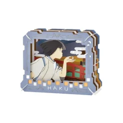 Théâtre de papier Le vœu de Haku Onigiri - Le Voyage de Chihiro