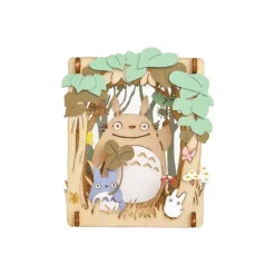 Théâtre de papier Style bois Totoro Dondoko - Mon Voisin Totoro