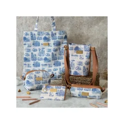 Tote bag Bleu Nostalgie - Si tu tends l'oreille