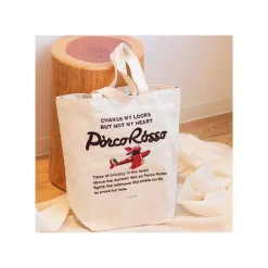 Tote bag Brodé Hydravion - Porco Rosso