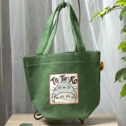 Tote bag Totoro Vert d'automne - Mon Voisin Totoro