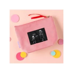 Trousse brodée Jiji en cage - Kiki la petite sorcière