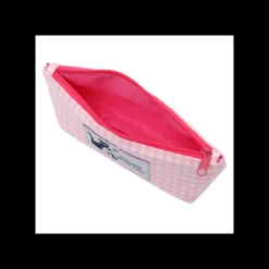 Trousse rose à carreaux - Kiki la petite sorcière