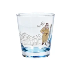 Verre décoré Marco & Fio - Porco Rosso