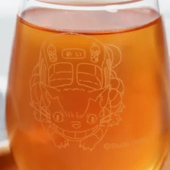 Verre gravé Chatbus - Mon Voisin Totoro