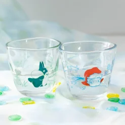 Verre transparent Ponyo sous la mer - Ponyo sur la falaise