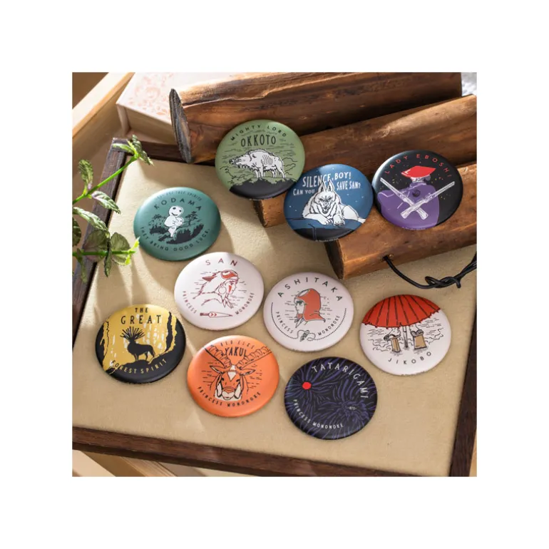 Vintage Badge Collection 1 badge Mystere - Princesse Mononoké