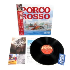 Vinyle Soundbook édition limitée livret 4 p - Porco Rosso